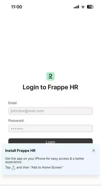 iOS App Installation
